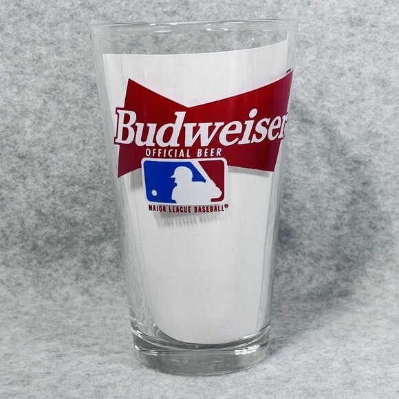 Minnesota Twins MLB Budweiser Beer Pint Glass 16‎ oz Libbey Barware Mancave - Picture 5 of 5